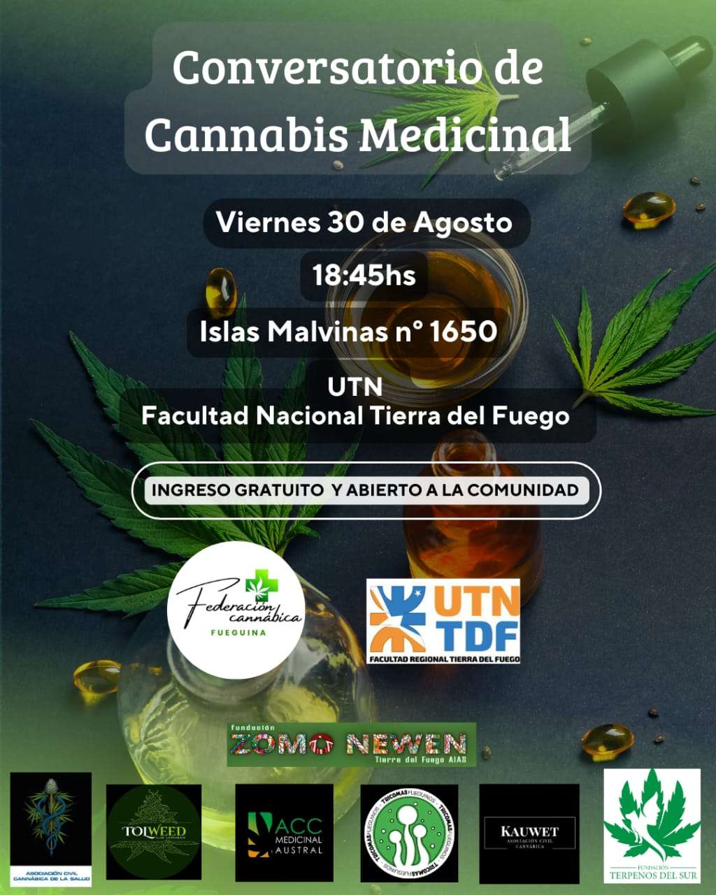 Conversatorio sobre Cannabis Medicinal en Río Grande