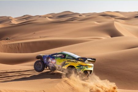 245 BAUMGART Christian (bra), ANDREOTTI Alberto (bra), X-Rally Team, Prodrive Hunter, Motul, FIA Ultimate, FIA W2RC, action during the Stage 6 « 48 Hours Chrono » of the Dakar 2024 from January 11 to 12, 2024 around Subaytah, Saudi Arabia